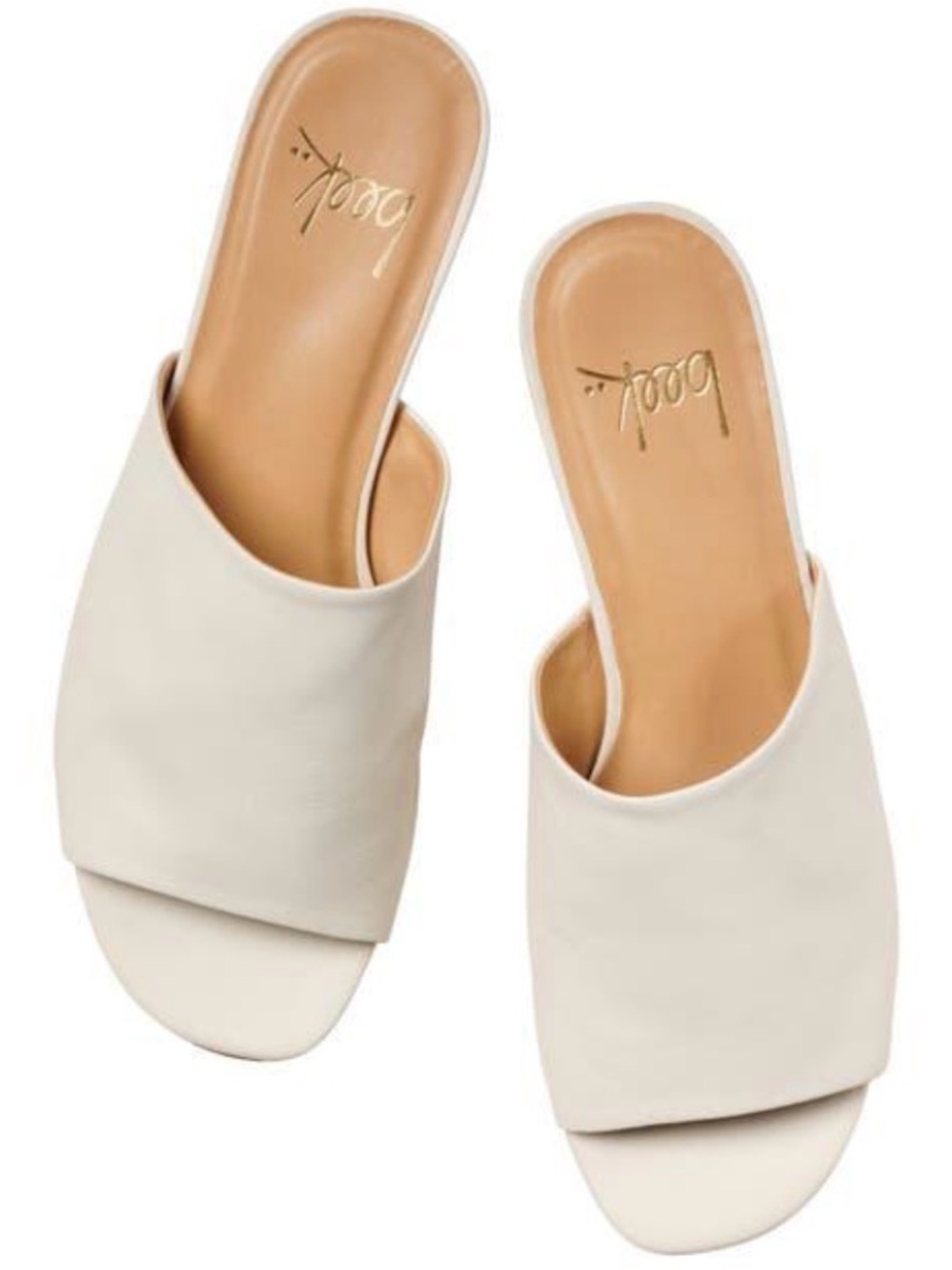 NEW beek Stilt Heel Sandal in White